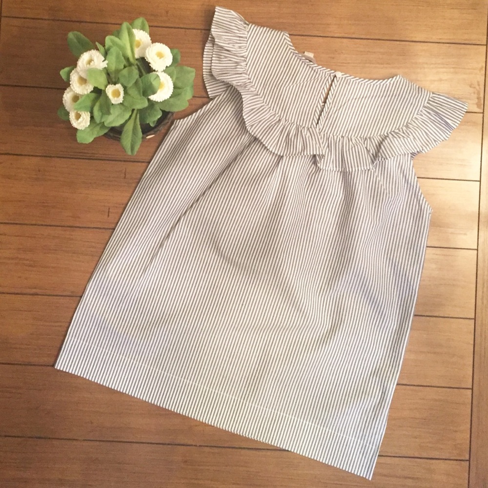 Loft Ruffle Neck Shell NWOT - Picture 2 of 5